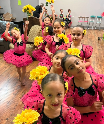 Young dancers at Miss Persis Studio